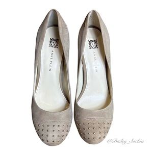 AK Anne Klein Qadira Suede Pumps